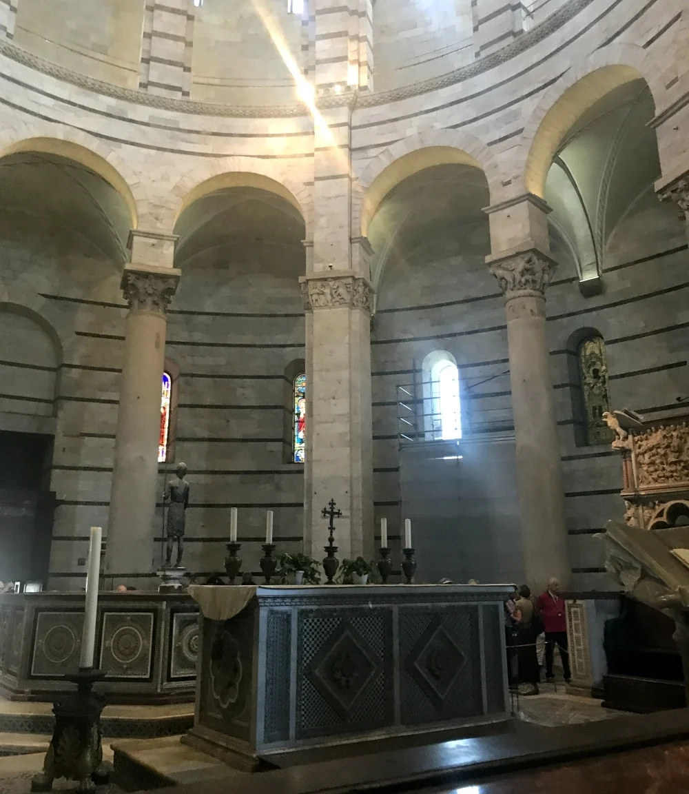 The Baptistery in Pisa Photo Heatheronhertravels.com