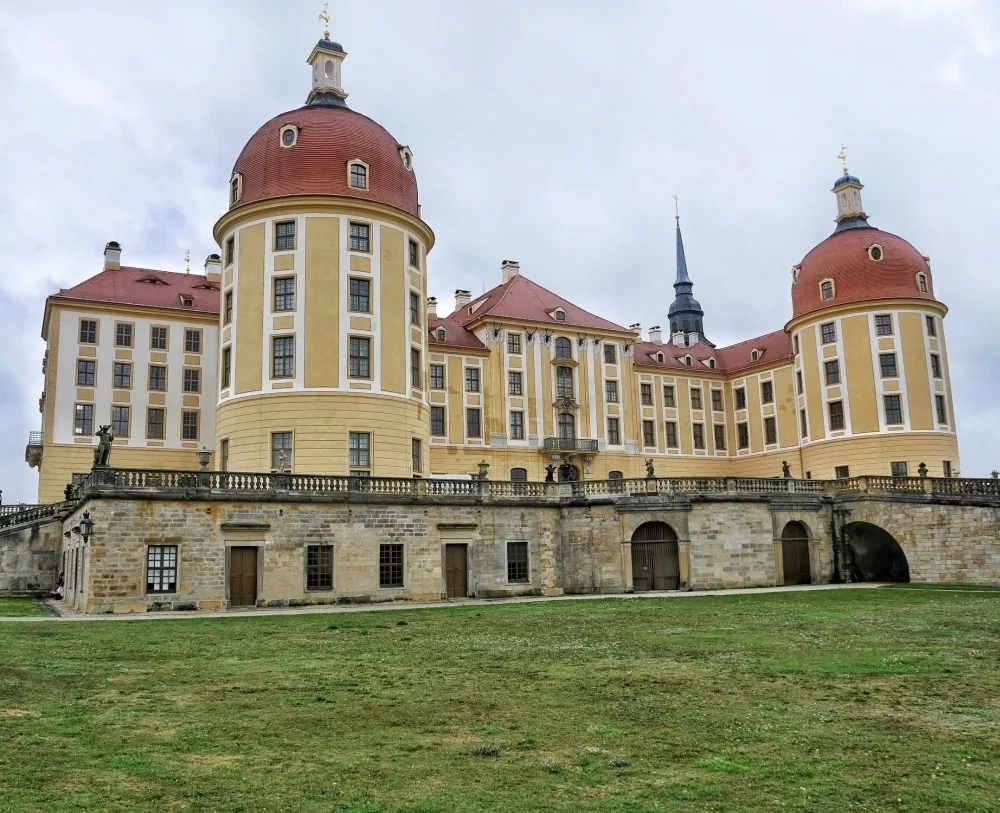 View of Schloss Moritzburg near Dresden Germany Photo Heatheronhertravels.com