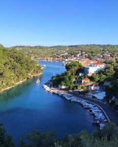 View over Gaios in Paxos Photo Heatheronhertravels.com