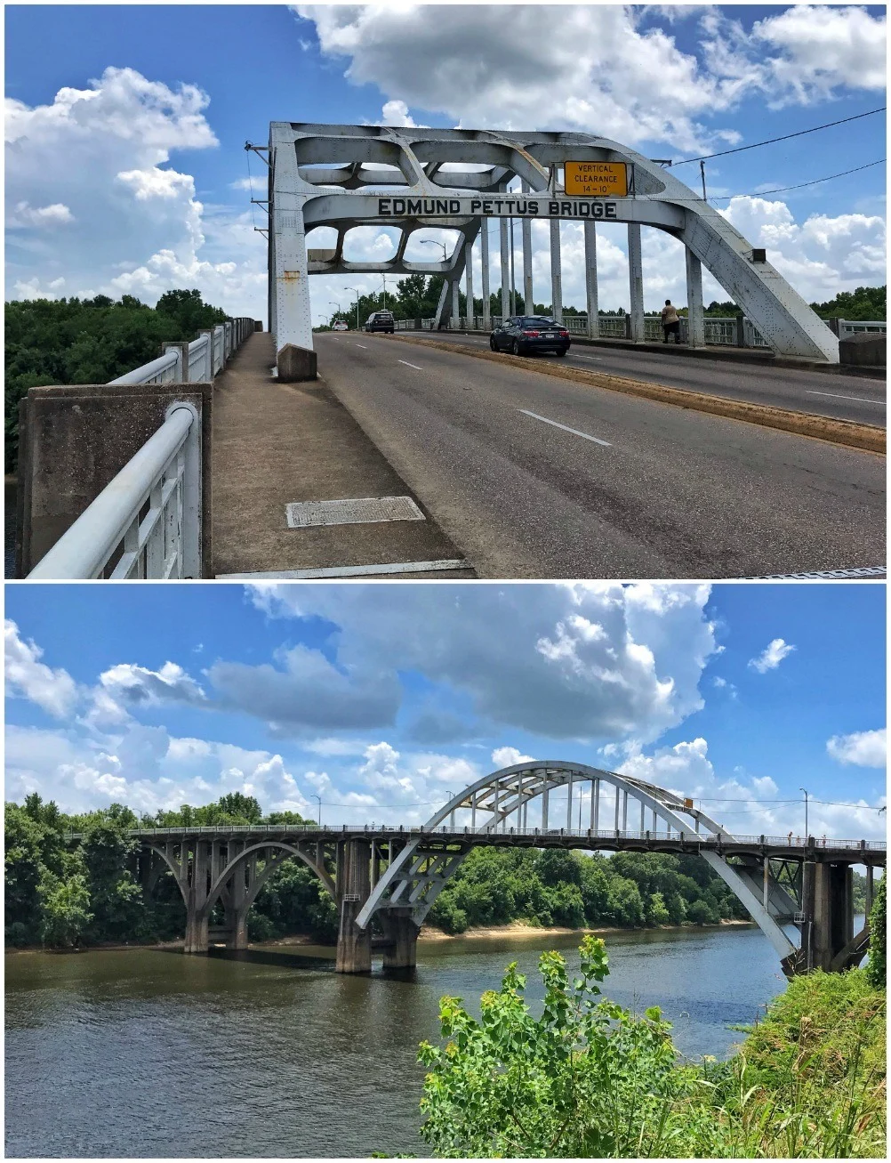 Edmund Pettus Bridge in Selma Alabama Photo Heatheronhertravels.com