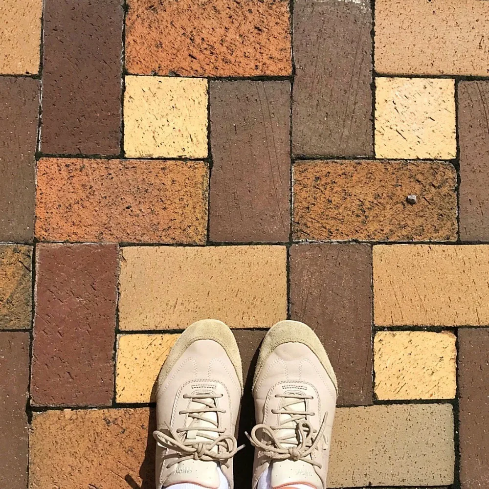 Courtyard of Birmingham Civil Rights Institute in Alabama Photo Heatheronhertravels.com