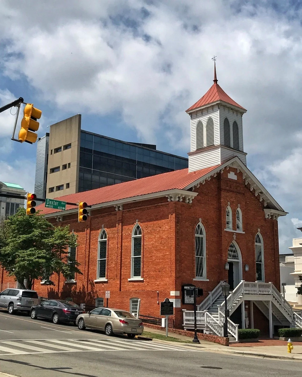 Dexter Avenue Baptist Church in Montgomery Alabama Photo Heatheronhertravels.com