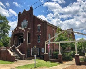 Ghost house at Historic Bethel Baptist Church in Birmingham Alabama Photo Heatheronhertravels.com