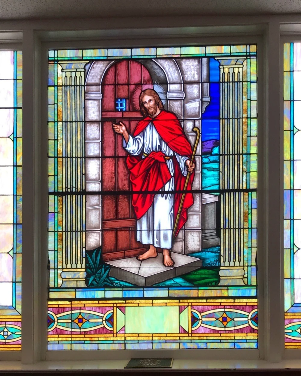 Stained glass in 16th St Baptist Church, Birmingham, Alabama Photo Heatheronhertravels.com