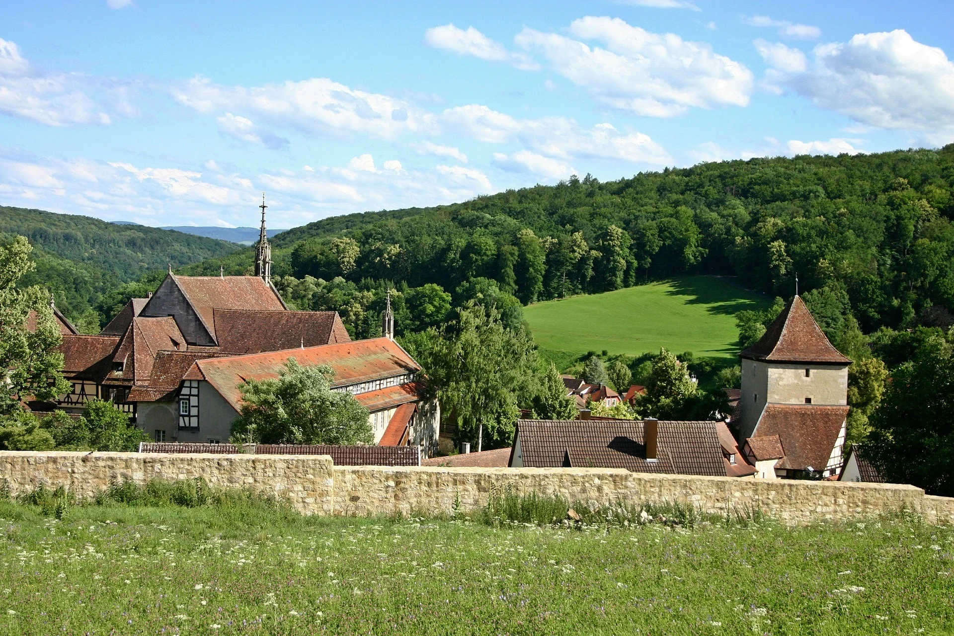 Bebenhausen Monastery in Tübingen Germany Photo Catkin on Pixabay