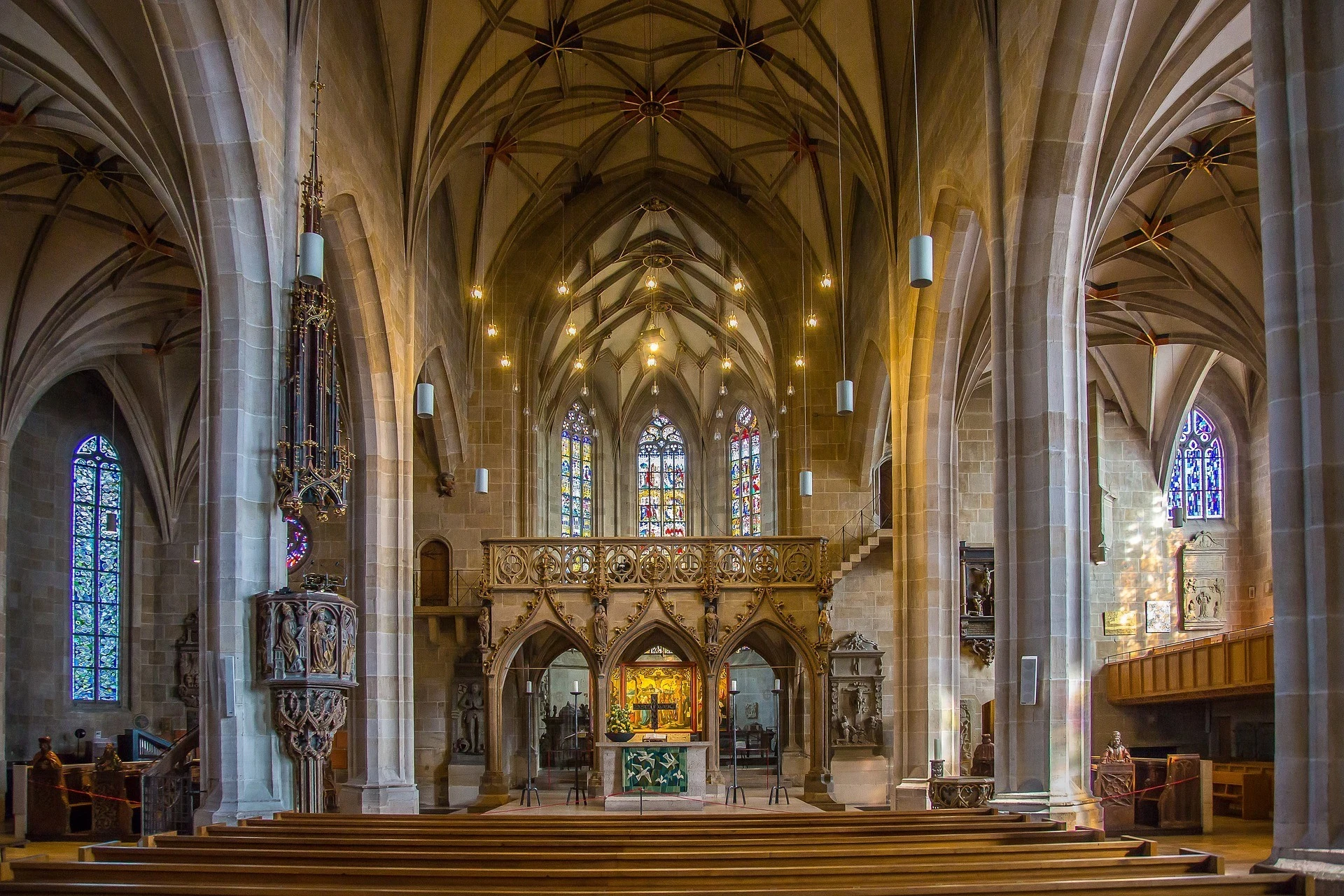 Collegiate Church of St Georg in Tübingen Photo Maxmann on Pixabay