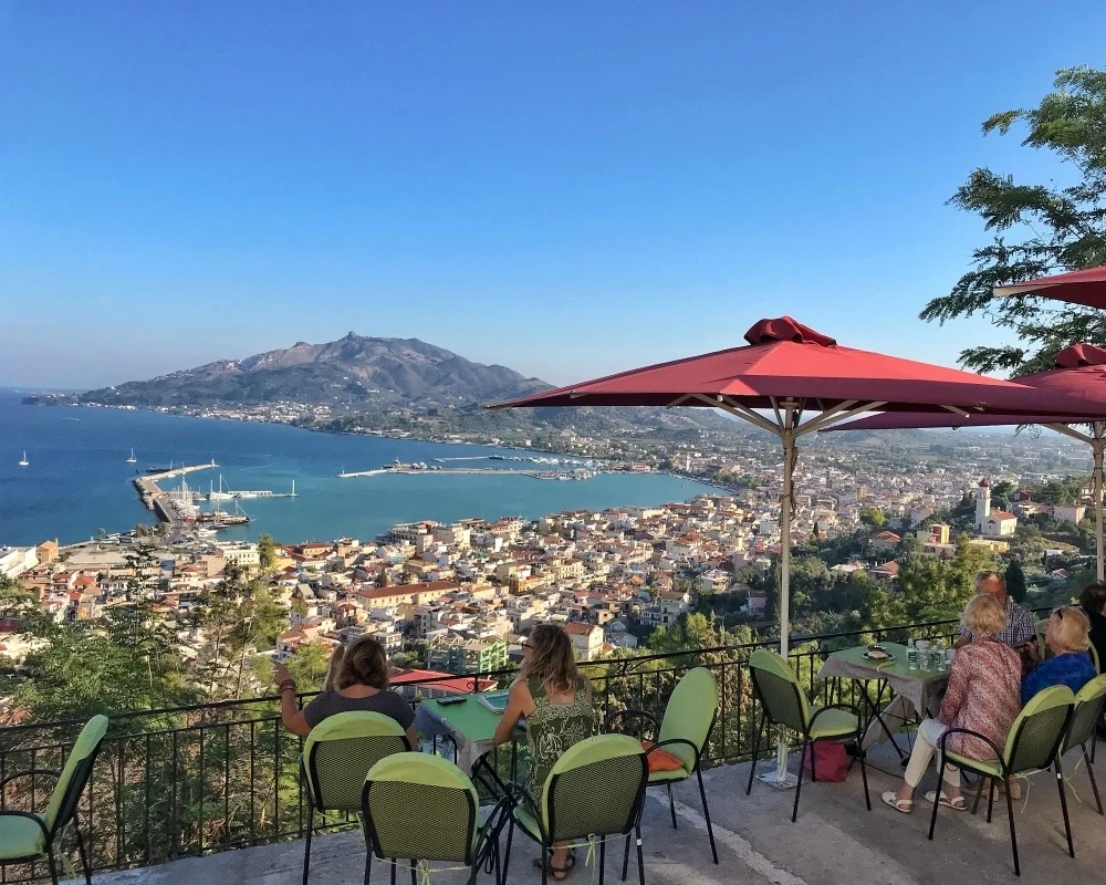 Coffee at Bohali in Zakynthos Photo Heatheronhertravels.com