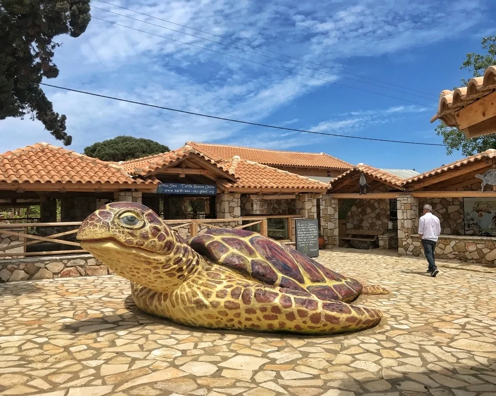 Earth Sea Sky centre at Gerakas Zakynthos Photo Heatheronhertravels.com