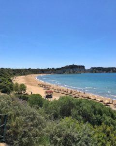 Gerakas beach in Zakynthos photo Heatheronhertravels.com