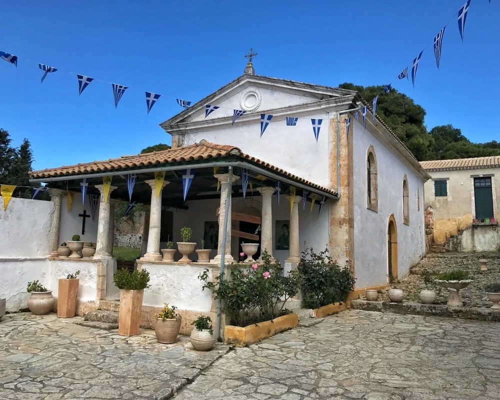 St George's Monastery Zakynthos, Greece Photo Heatheronhertravels.com