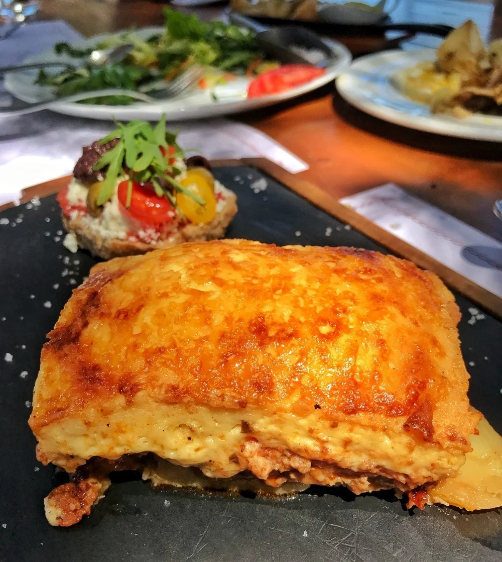 Moussaka at Nobelos Photo Heatheronhertravels.com