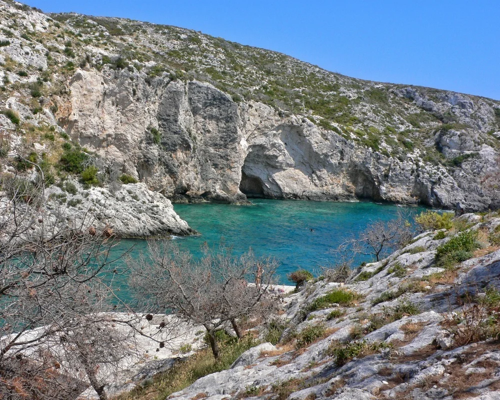 Porto Limnionas in Zakynthos Photo Heatheronhertravels.com