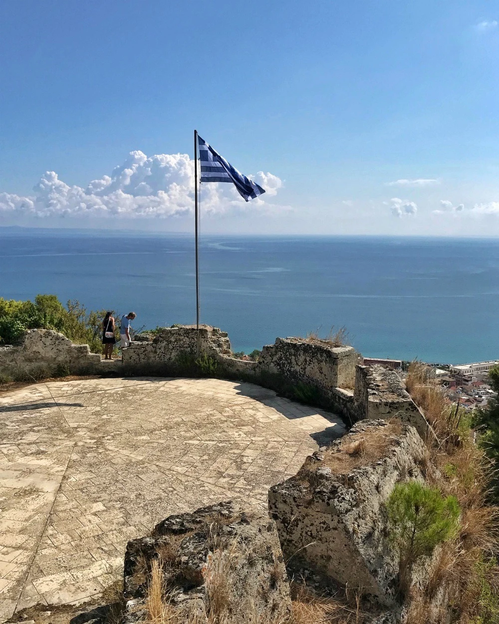 View from Venetian Fort in Zakynthos Photo Heatheronhertravels.com