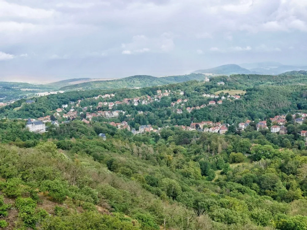 Views from Wartburg Castle in Eisenach Thuringia Photo Heatheronhertravels.com