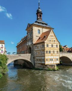 Bamberg City Hall near Munich, Germany Photo: Annees de Pelerinage