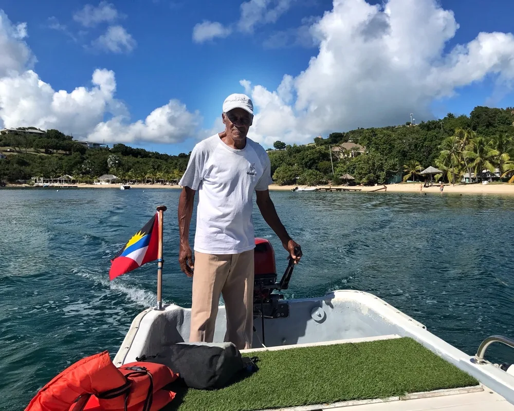 Boat Trip English Harbour Antigua Photo Heatheronhertravels.com