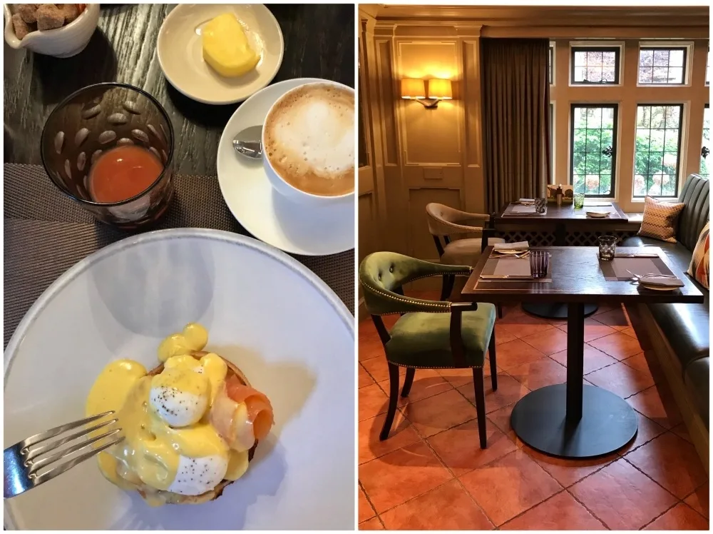 Breakfast at Whatley Manor in the Cotswolds Photo Heatheronhertravels.com