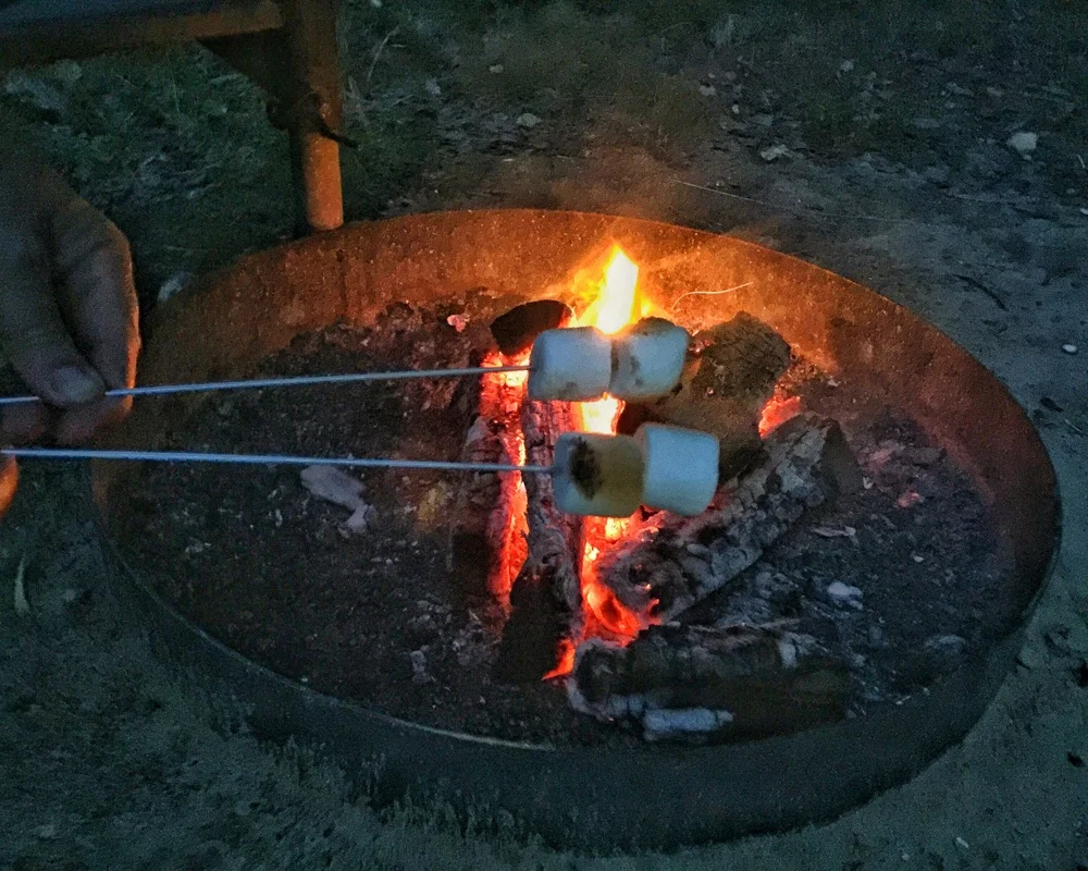 Campfire Parc Mont Tremblant Canada Photo: Heatheronhertravels.com