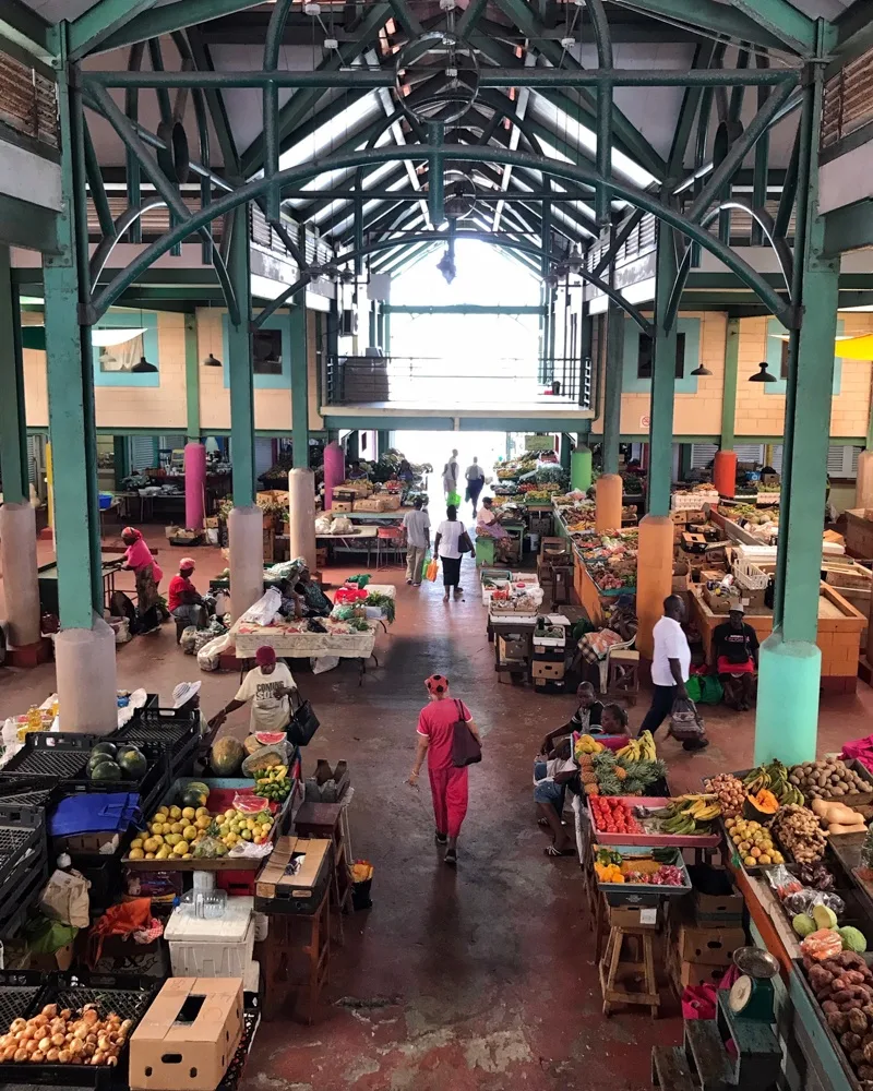 Fish Market St Johns Antigua Photo Heatheronhertravels.com