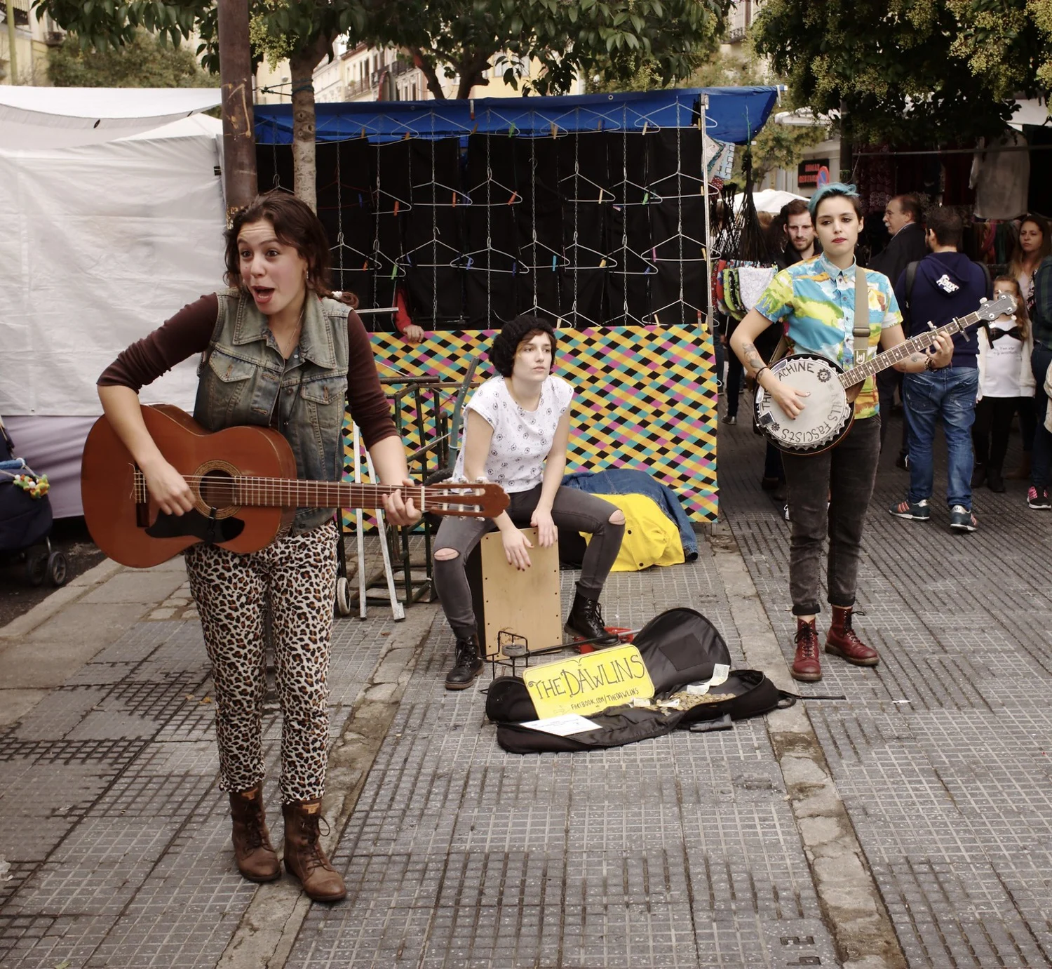 El Rastro flea market in Madrid by Nicolas Vigier