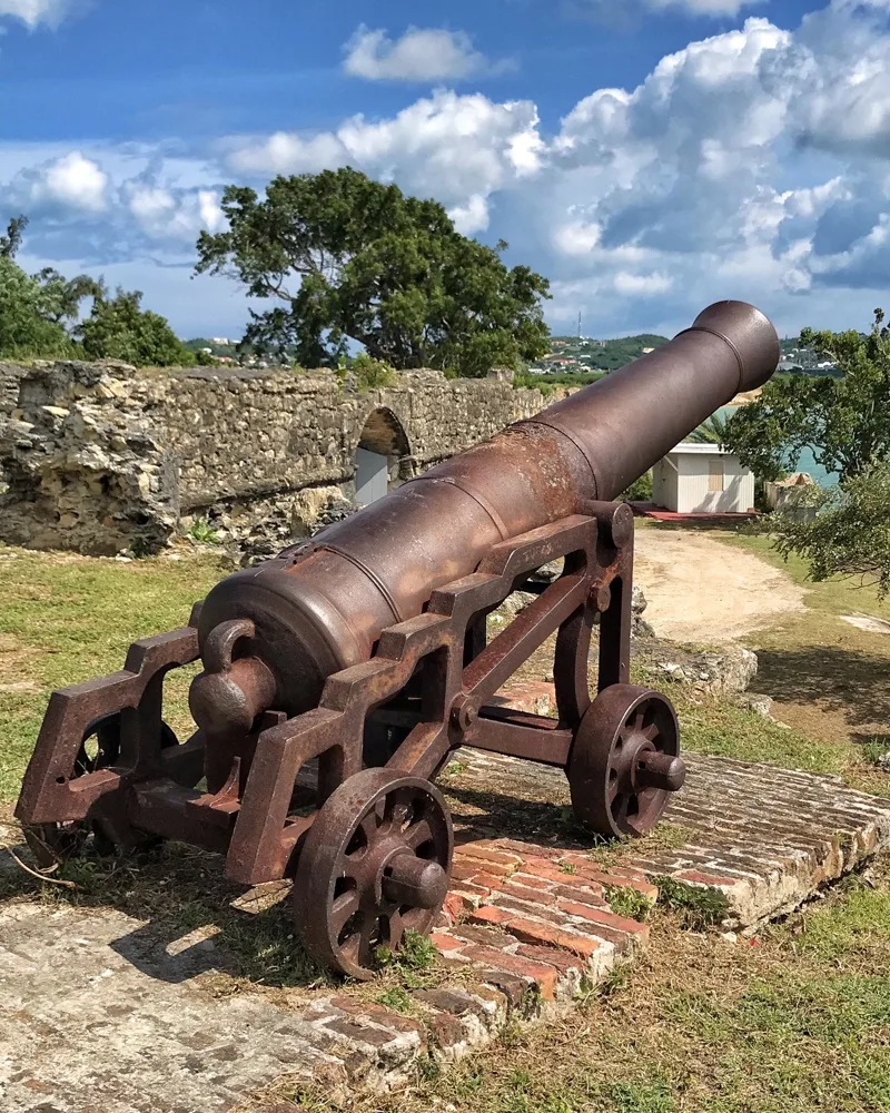 Fort James in Antigua Photo Heatheronhertravels.com