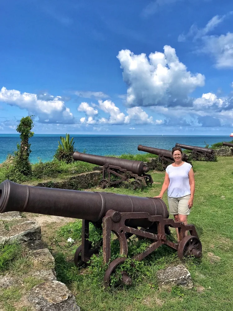 Fort James in Antigua Photo Heatheronhertravels.com