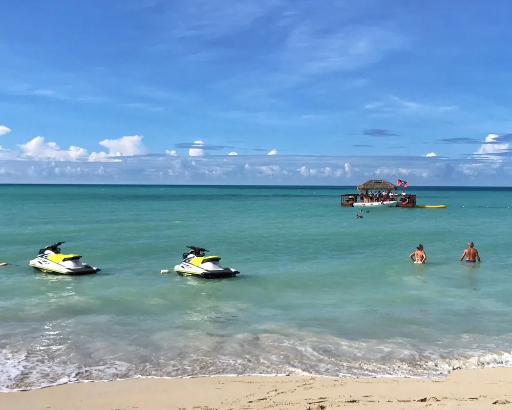 Kontiki bar Dickenson Bay in Antigua Photo Heatheronhertravels.com