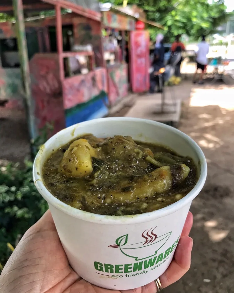 Pepperpot from Roadside Vendor in Antigua Photo Heatheronhertrav