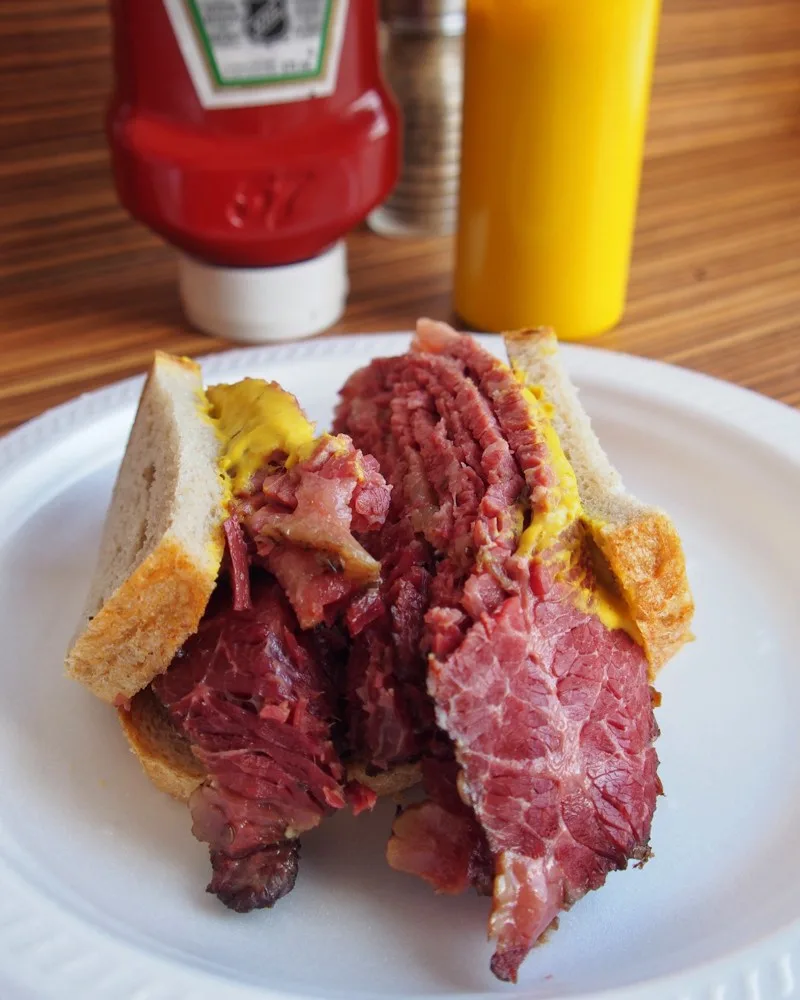 Salt Beef Sandwich in Montreal, Canada - Photo: Heatheronhertravels.com