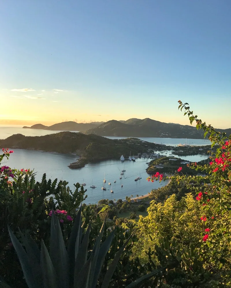 View from Shirley Heights Lookout Antigua Photo Heatheronhertravels.com