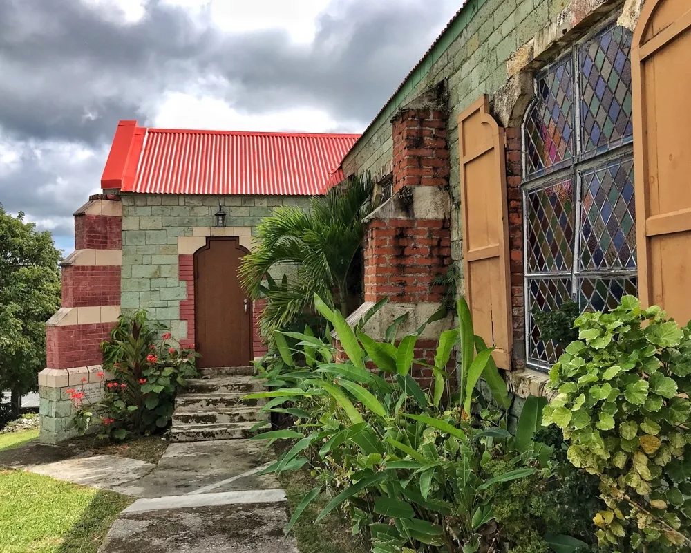 St Barnabas Green Church in Antigua Photo Heatheronhertravels.com