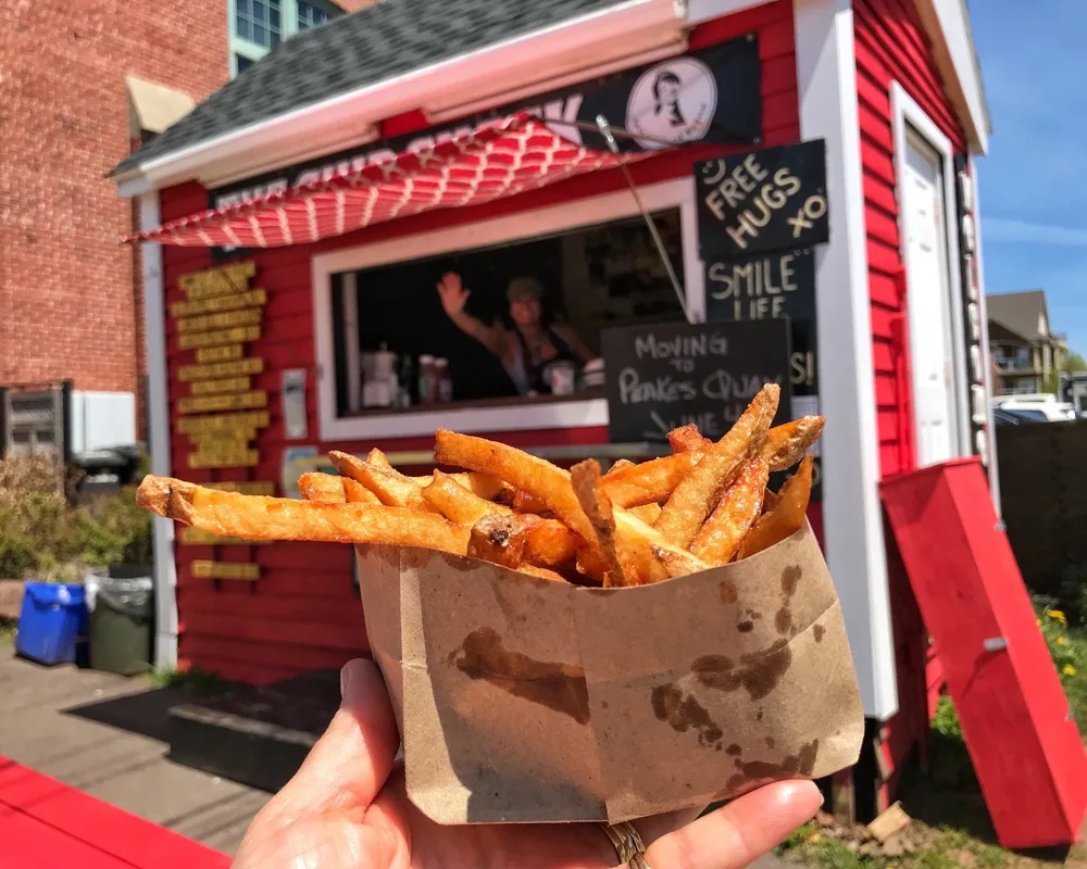 The Chip Shack in Charlottetown - Prince Edward Island in Canada Photo Heatheronhertravels.com