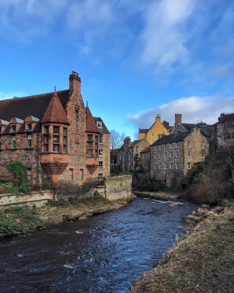 Dean Village in Edinburgh Photo: Heatheronhertravels.com