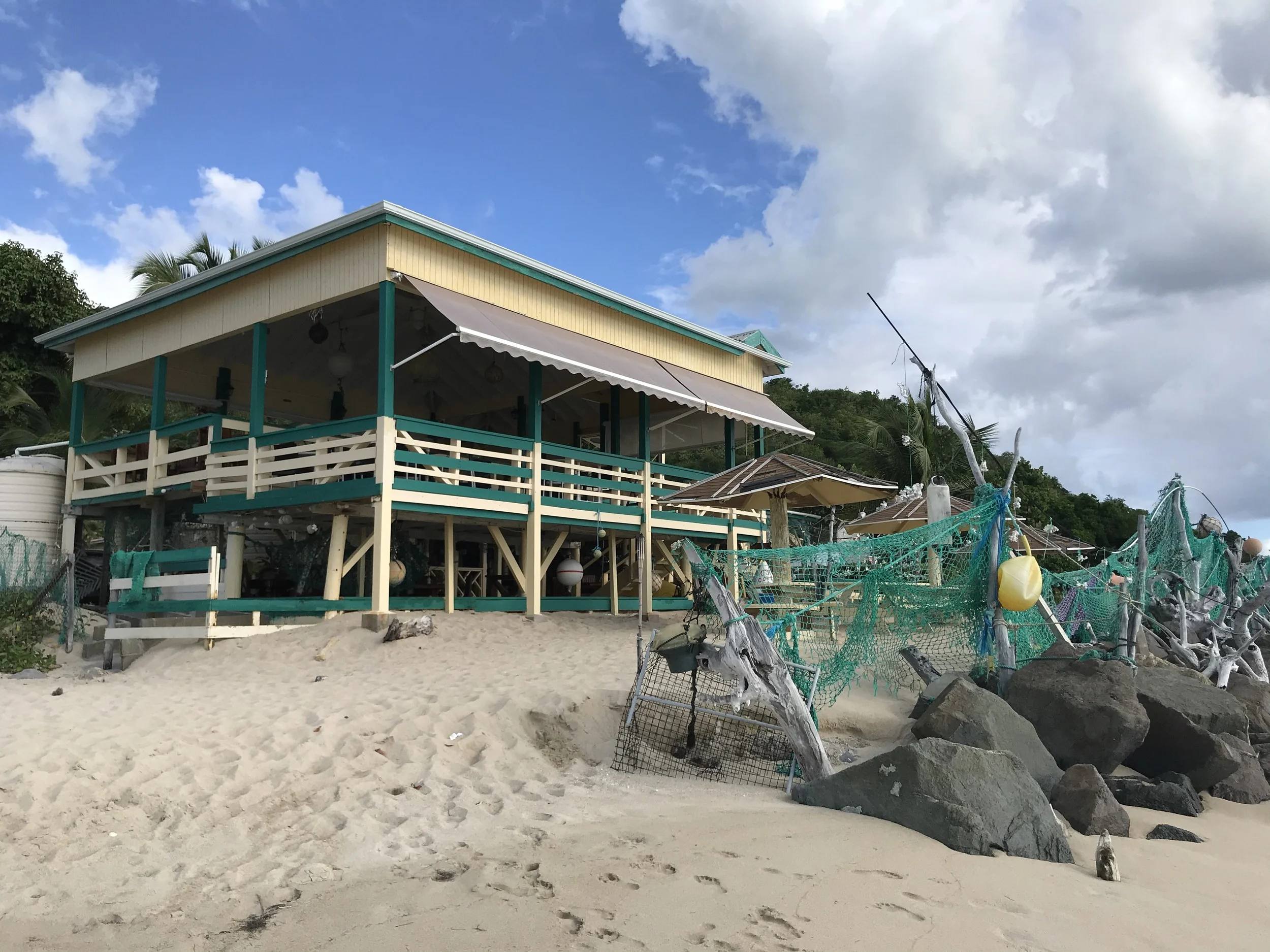 OJ's at Turner's Beach in Antigua Photo Heatheronhertravels.com