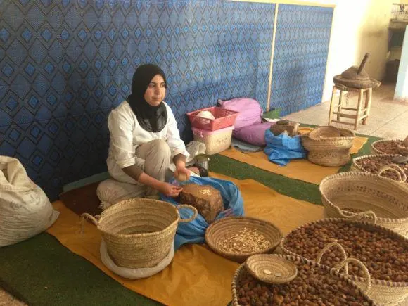 The Argan oil co-operative on the way to Paradise Valley near Agadir Photo Heatheronhertravels.com