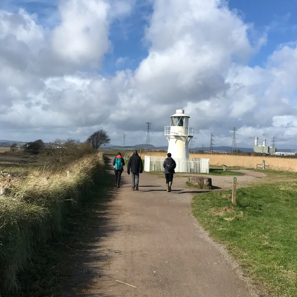 East Usk Lighthouse Newport Wetlands Wales Photo Heatheronhertravels.com