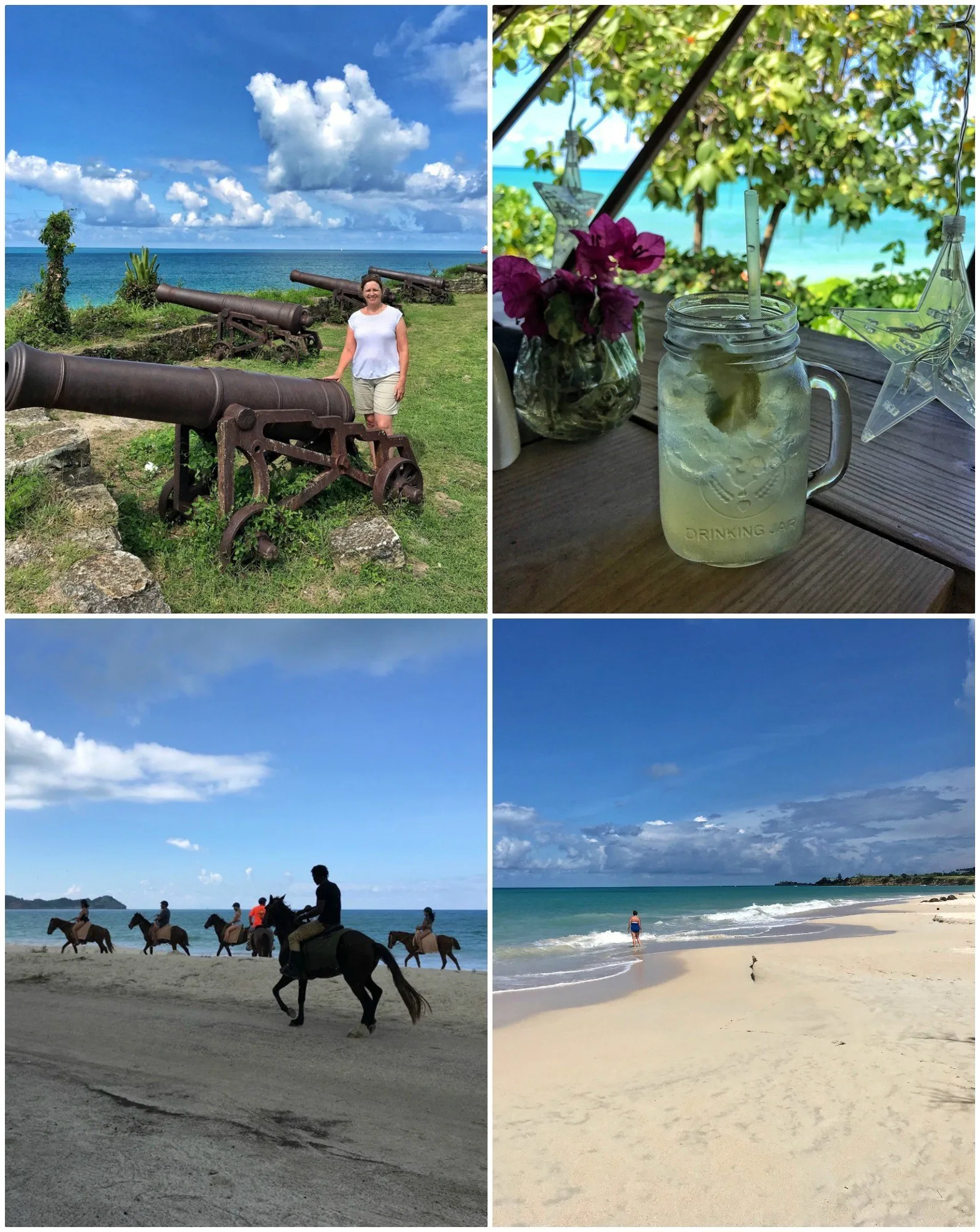 Fort James Beach in Antigua Photo Heatheronhertravels.com