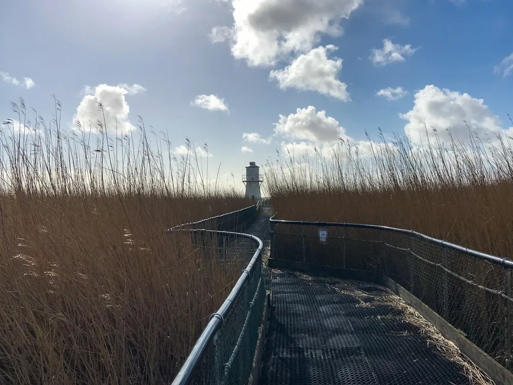 East Usk Lighthouse Newport Wetlands Wales Photo Heatheronhertravels.com