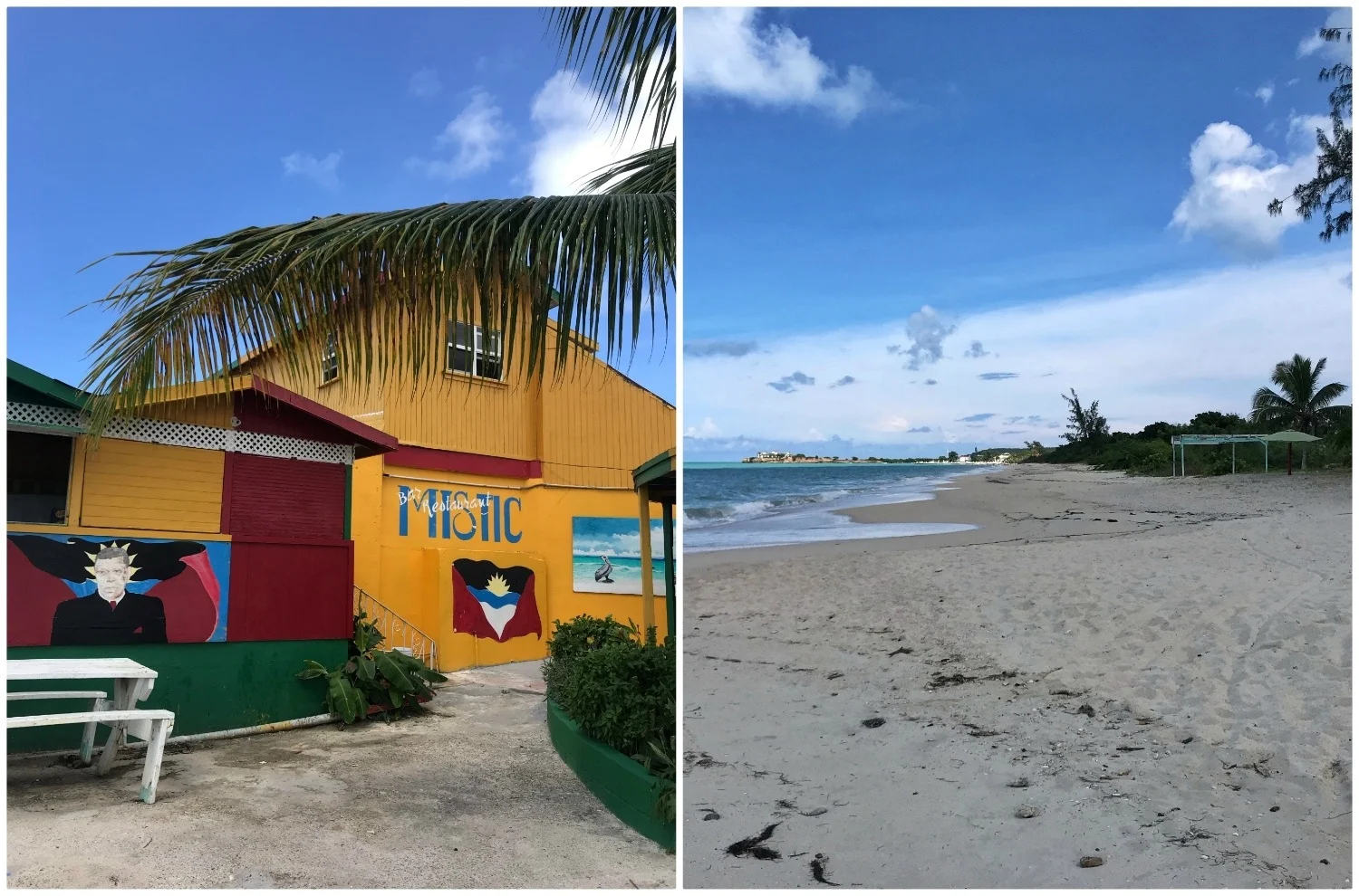 Runaway beach in Antigua Photo Heatheronhertravels.com