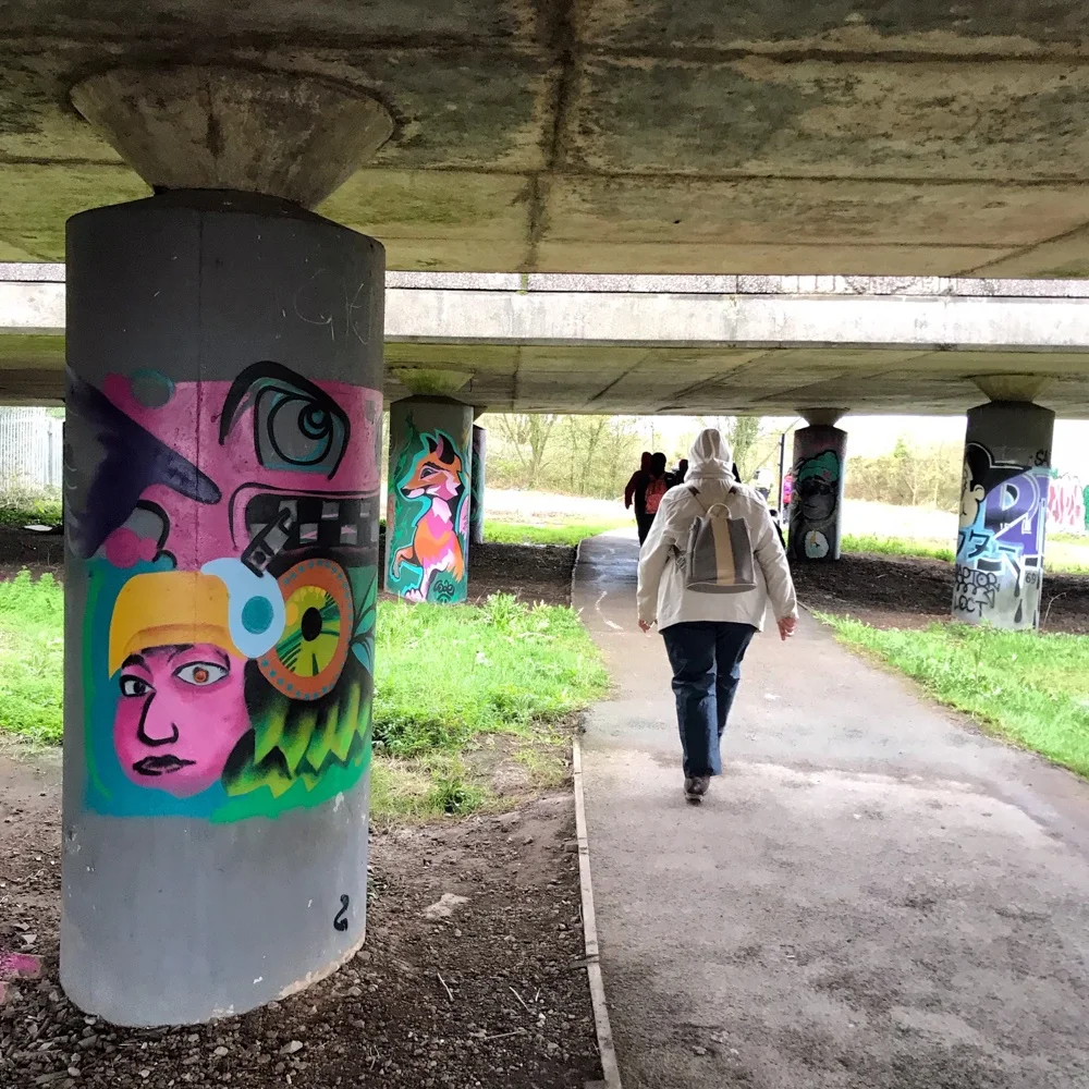 Walking on the River Usk near Newport Wales Photo Heatheronhertravels.com