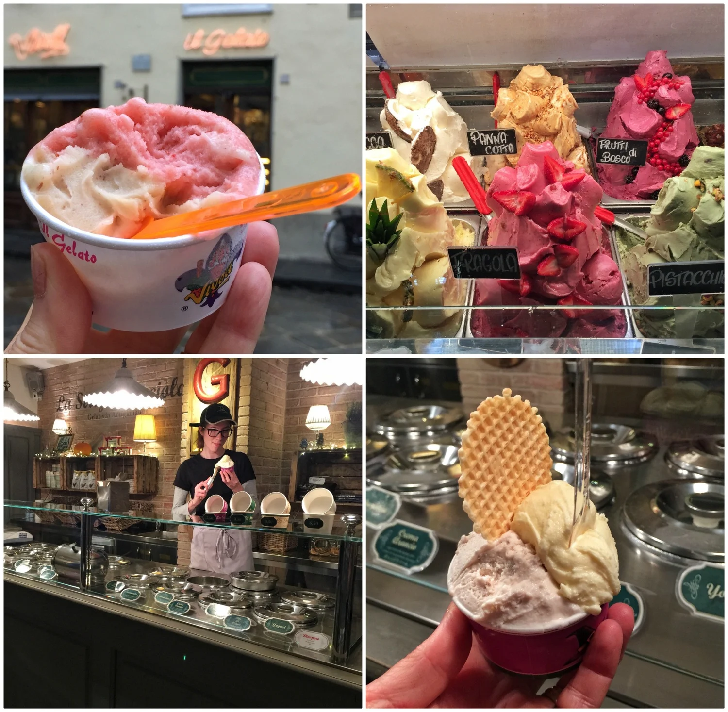 Gelato in Florence Photo Heatheronhertravels.com