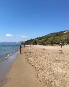 Dafni beach in Zakynthos, Greece Photo Heatheronhertravels.com