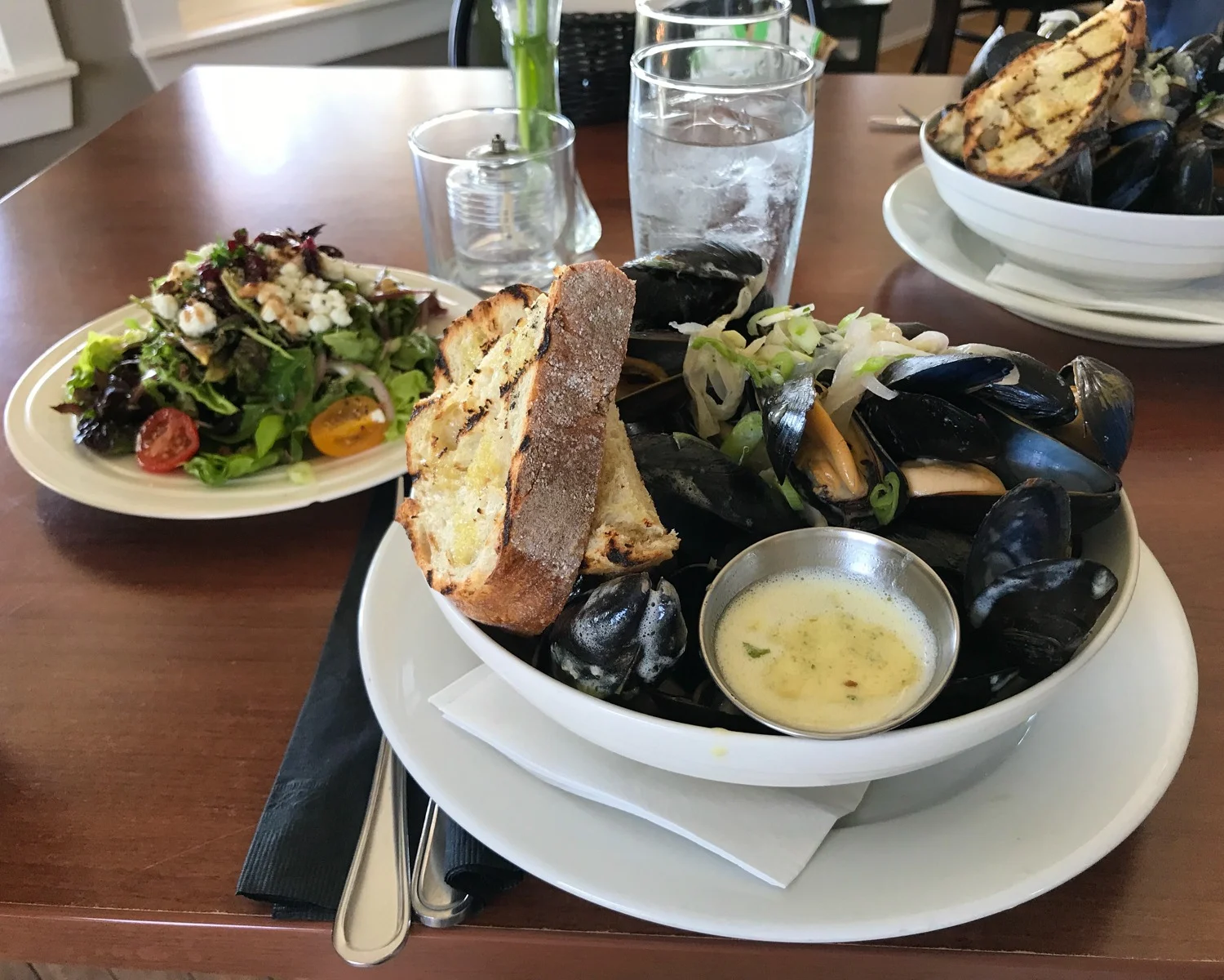 PEI Food - Mussels at 21 Breakwater Photo Heatheronhertravels.com