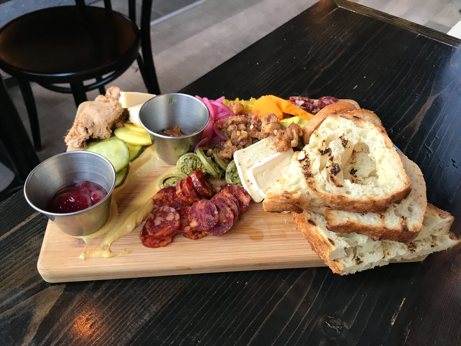 PEI Food - Sharing platter in Charlottetown Photo Heatheronhertravels.com