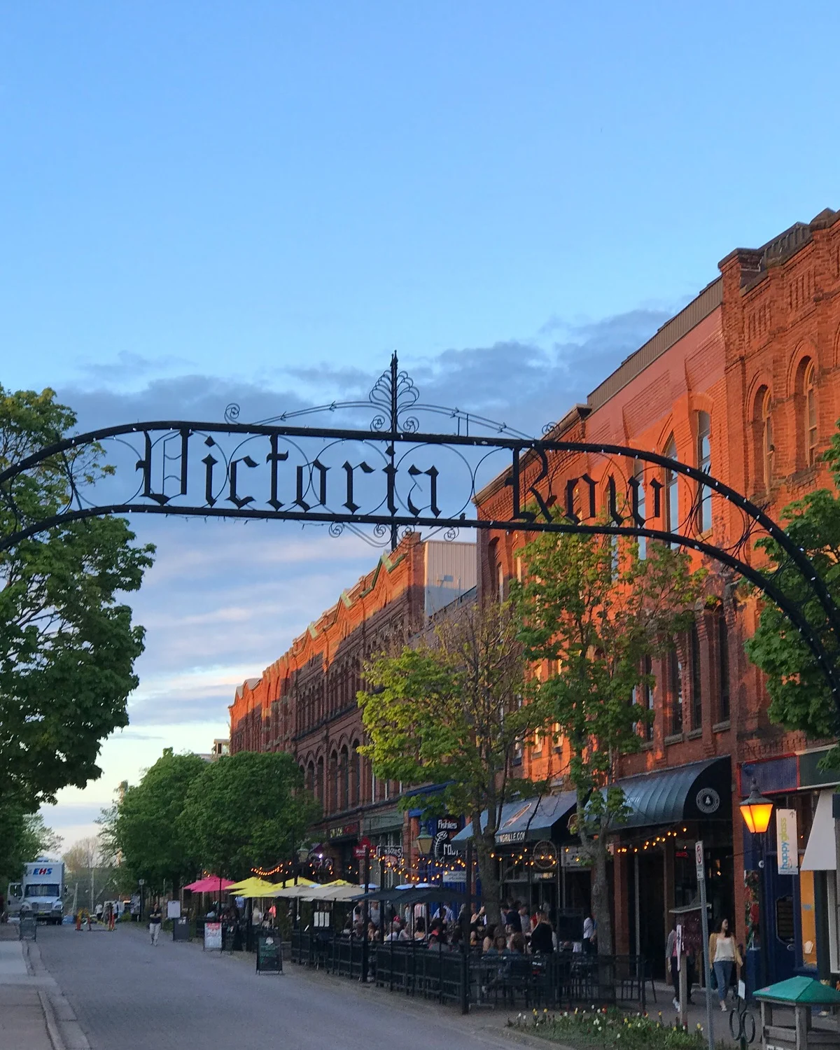 PEI Food - Victoria Row in Charlottetown Photo Heatheronhertravels.com