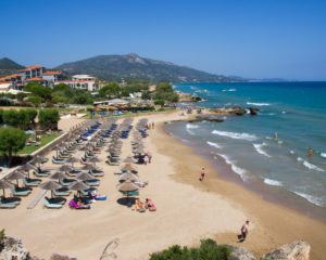 Plaka Beach in Zakynthos