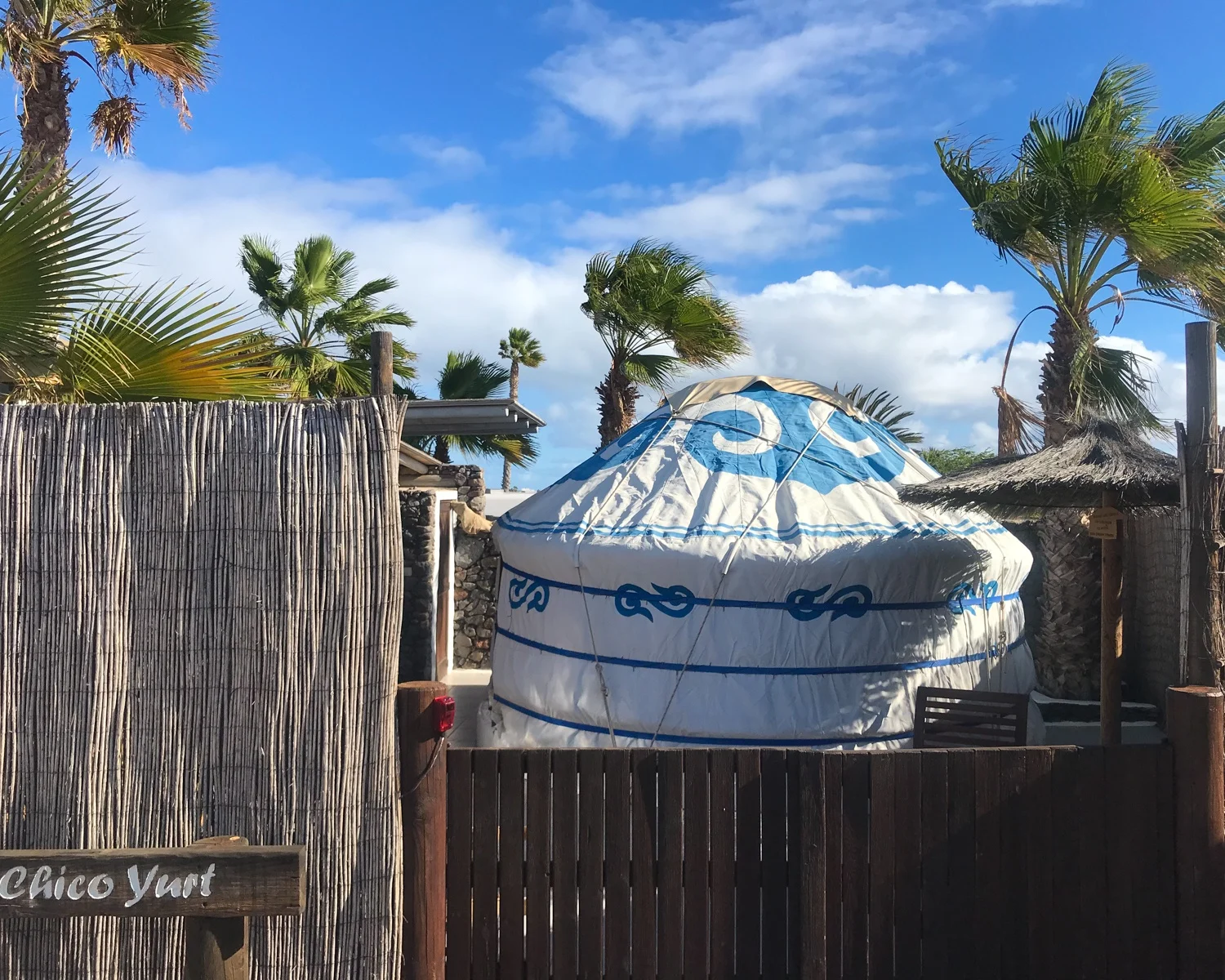 Chico yurt at Finca de Arrieta with Lanzarote Retreats Photo: Heatheronhertravels.com