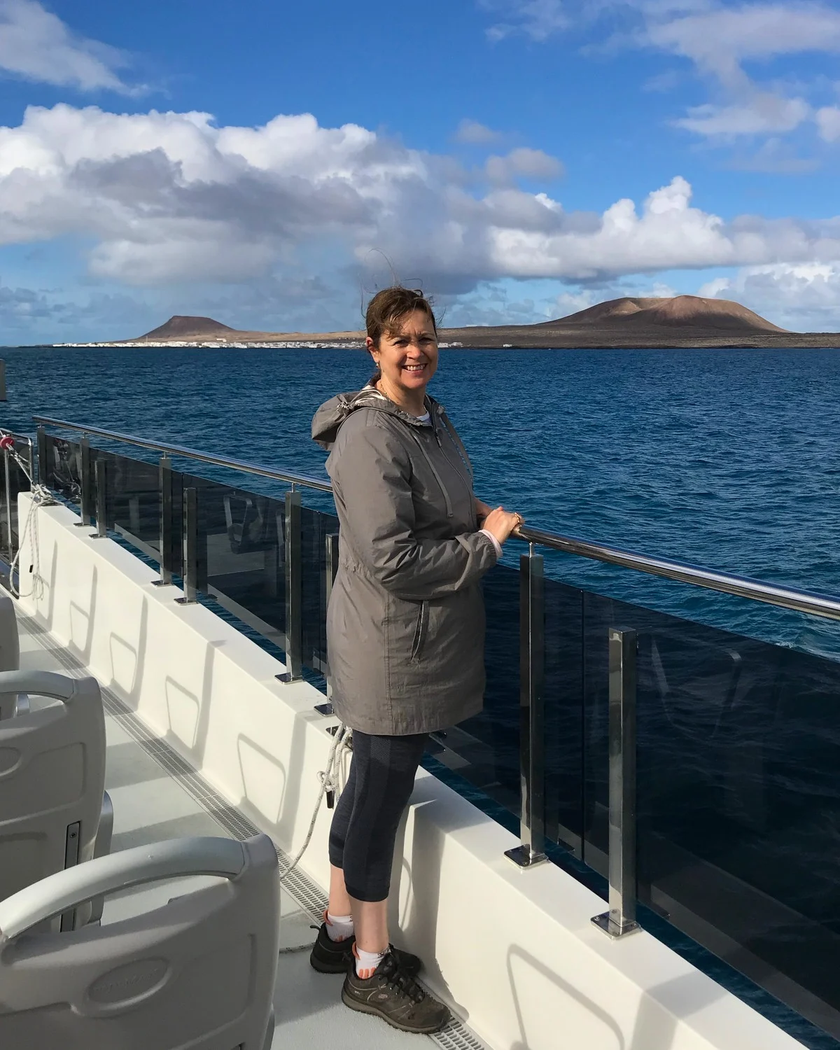 Lineas Romero ferry - Graciosa day trip from Lanzarote Photo Heatheronhertravels.com