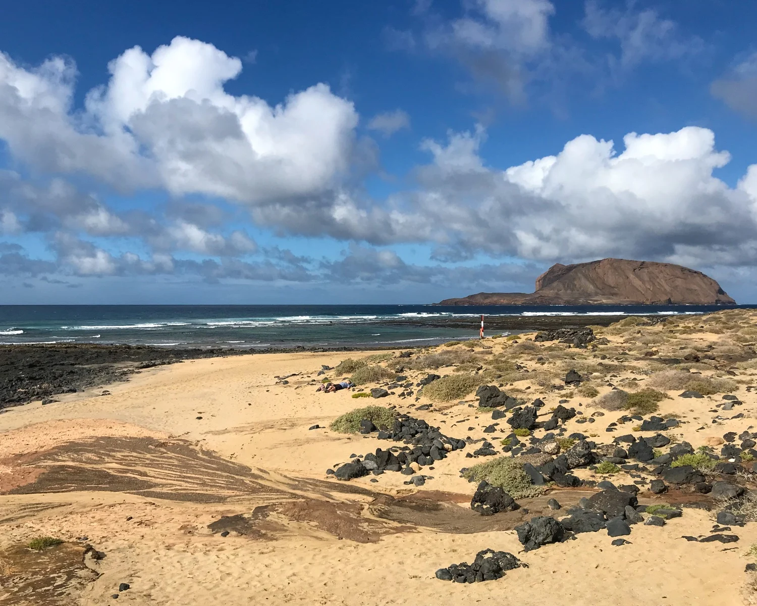 Playa Baja del Ganado - Graciosa day trip from Lanzarote Photo Heatheronhertravels.com