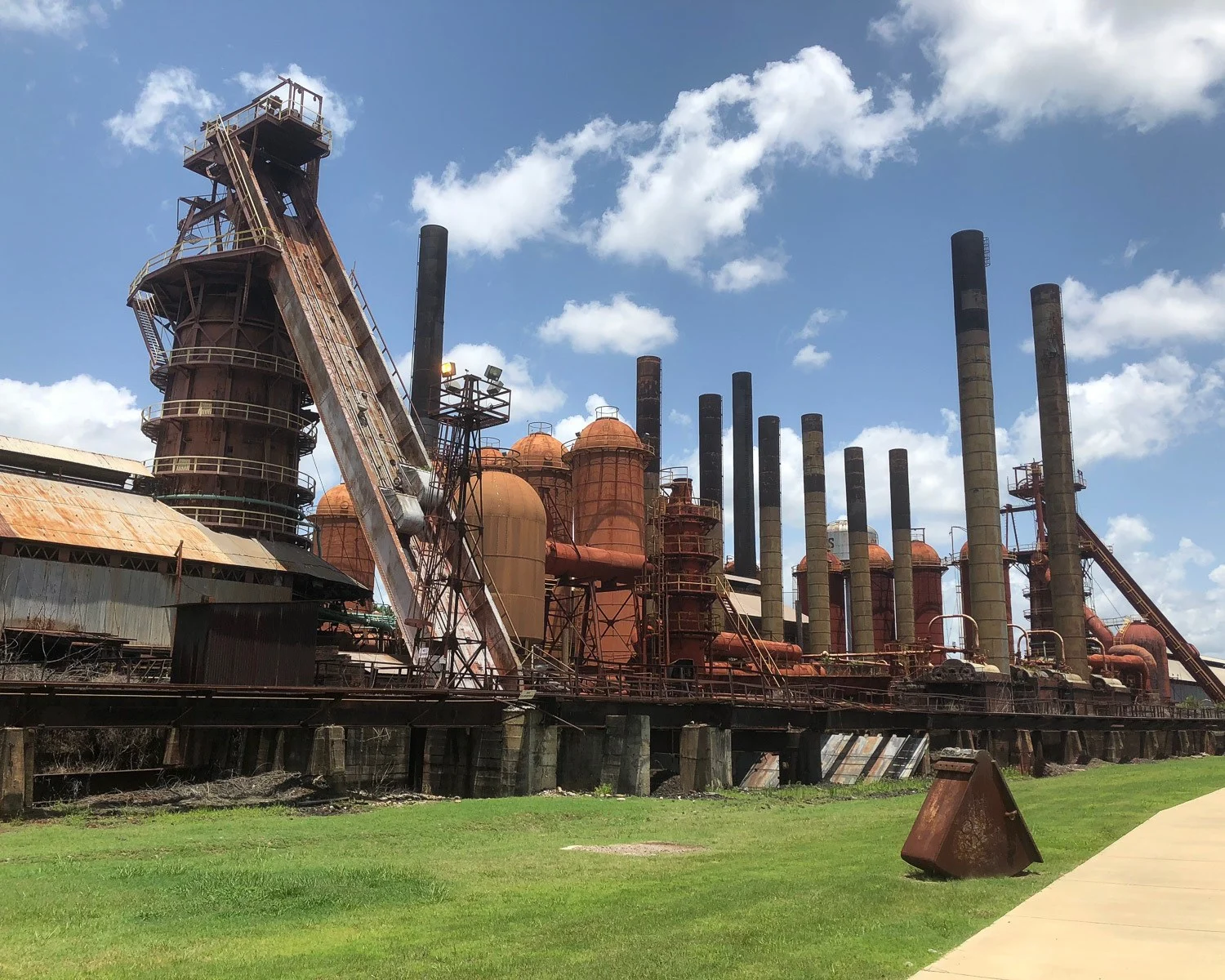 Sloss Furnaces National Historic Landmark in Birmingham Alabama